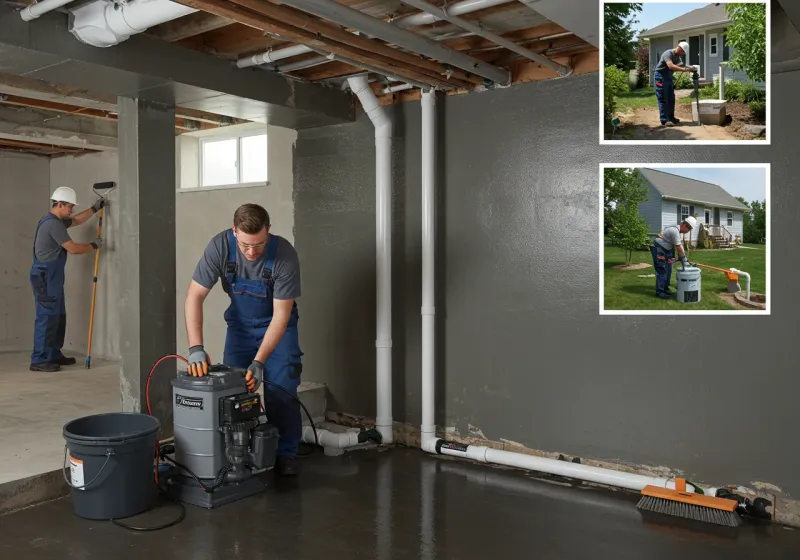 Basement Waterproofing and Flood Prevention process in Trenton, NC